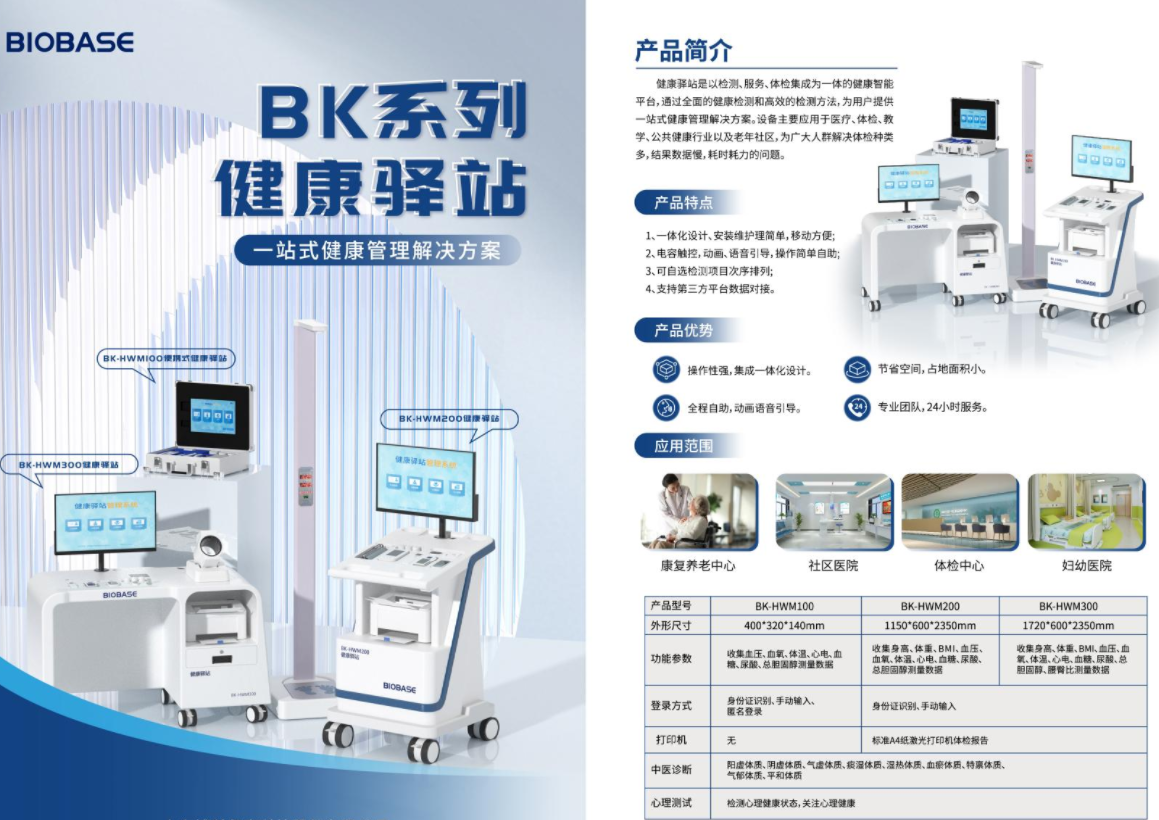 便携式健康驿站